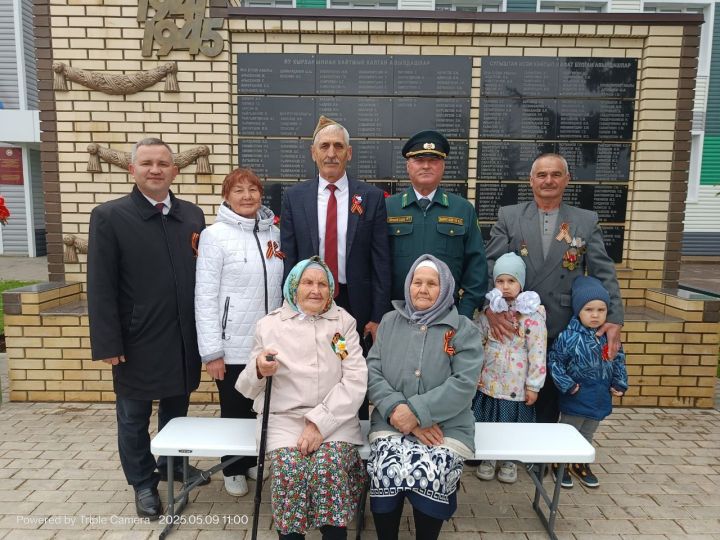 Торжественное мероприятие в честь 80-летия Великой Победы в д. Яна-Буляк и д. Куктяк-Мирсаитово
