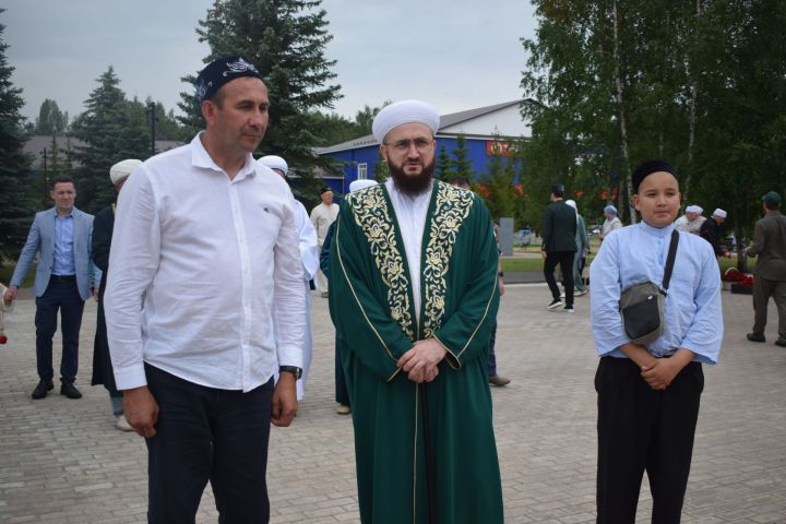 Муфтий Татарстана посетил наш район