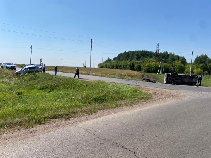 ДТП в Тукаевском районе с участием Вольксваген поло и Митсубиси