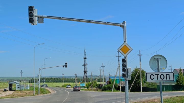 Новый светофор появится в Тукаевском районе