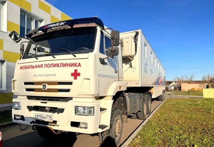 Тукай районында күчмә поликлиника эше дәвам итә