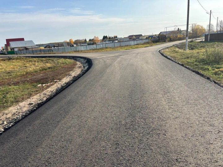 Районда трассаларның һәм авыл урамнарының 40 чакрымнан артыгы яңартылды