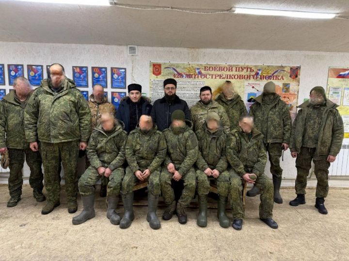 Делегация ДУМ РТ навестила бойцов батальона «Батыр» в зоне СВО