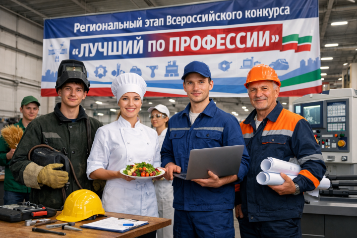 В Татарстане открыли прием заявок на региональный этап конкурса «Лучший по профессии»