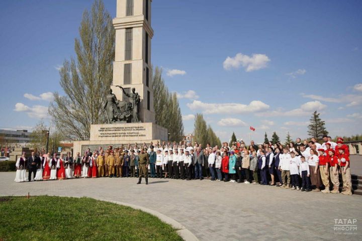В Казани прошли съемки клипа ко Дню Победы