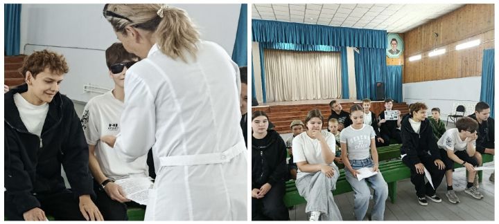 В селе Биклянь для школьников провели доверительную беседу о вреде наркотиков