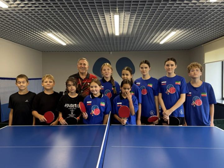 Теннисисты района обживают новое спортивное пространство